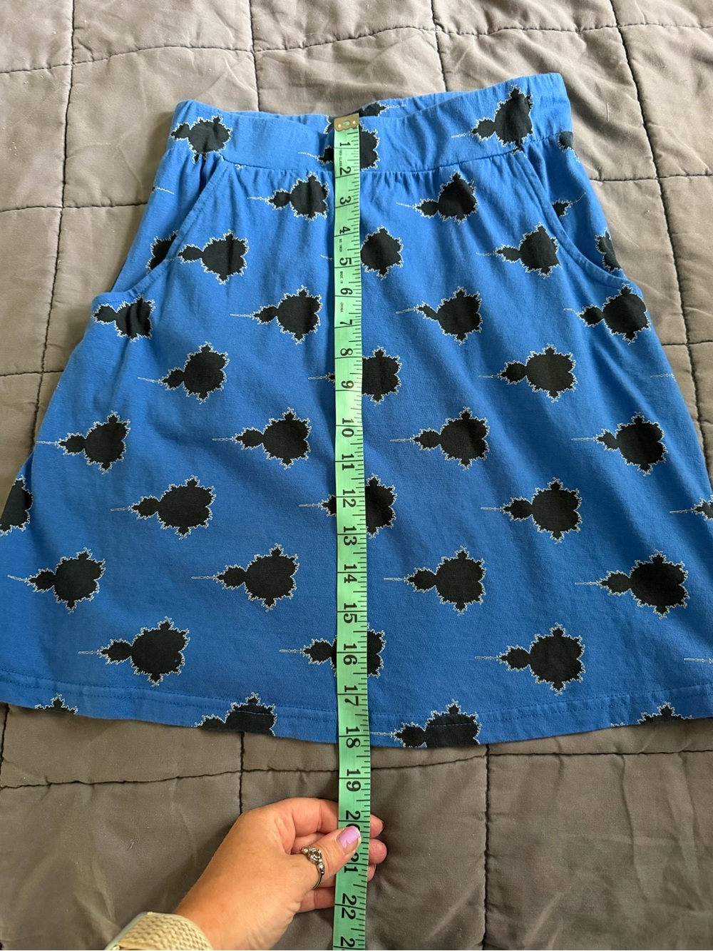 Svaha Mandelbrot Set Skater Skirt